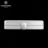 Humidor à Cigares en Aluminium Léger et Portable, Doublure Cèdre Scellée, Lot de 10 Cigarloong