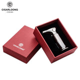 Briquet à Poinçon Direct Coupe-Vent, Boîte Cadeau Bureau, Allume-Cigare Multifonctionnel Cigarloong