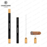 Aiguille de Poinçonnage à Cigares Multifonction 2 en 1, Fourchette Cachée, Outil de Voyage Cigarloong