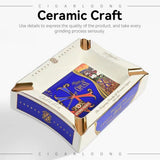 Cendrier à Cigares de Luxe Grand Calibre, Quatre Fentes, Portable Créatif Cigarloong