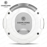 Coupe-Cigare Semi-Automatique en Acier Inoxydable Lisse, Double Face, Coupe Plate et en V Cigarloong