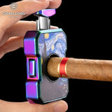 Coupe-Cigare Mini Portable de Voyage en Forme de V, Lame Tranchante en Acier Inoxydable, Modèle Exquis Cigarloong