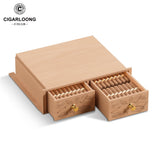 Boîte Cigares Tiroir Cèdre Hydratante - Cigarium™