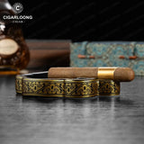 Cendrier à Cigares en Céramique, Grand Diamètre, Design Artisanal Cigarloong
