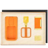 Coffret Cadeau Fumeur de Cigares 3 Pièces – Cendrier, Briquet, Ciseaux Cigarloong