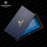 Humidor Portable en Cuir, Doublure Cèdre, 3, 4 ou 5 Places Cigarloong