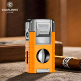 Allume-Cigare Multifonctionnel 6 en 1, Coupe en V, Coupe Plat, Perceuse, Porte-Cigare Cigarloong