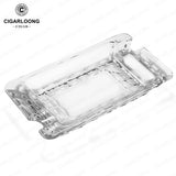 Cendrier en Verre Cristal pour Cigares et Cigarettes, Extérieur ou Intérieur Cigarloong