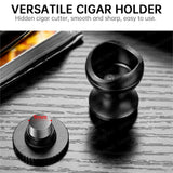 Porte-Cigares en Métal, Grand Diamètre, Fente pour Cigare, Simple et Élégant Cigarloong