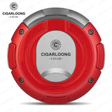 Coupe-Cigare Semi-Automatique en Acier Inoxydable Lisse, Double Face, Coupe Plate et en V Cigarloong