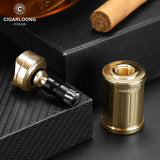 Allume-Cigare de Luxe avec Support Perforateur, Coupe-Vent Cigarloong