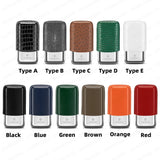 Étui à Cigares Portable, Humidor en Cuir de Vachette, Adapté 25mm de Diamètre Cigarloong
