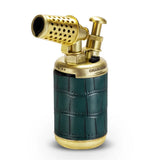 Briquet à Cigares 2 en 1 Multifonctionnel Coupe-Vent Portable Rétro avec Perceuse à Percussion Cigarloong