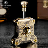 Coupe-Cigare en Métal Délicat, Acier Inoxydable, Bureau de Luxe Grand Calibre Cigarloong