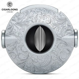Coupe-Cigare Multifonctionnel Design UFO Coupe-V Inox Cigarloong