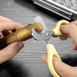 Ciseaux Coupe-Cigare Multicolore en Acier Inoxydable Cigarloong