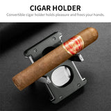 Coupe-Cigare 3 en 1 Coupe Plate, Coupe-V et Perceuse Cigarloong