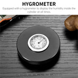 Tube à Cigares de Grand Diamètre avec Humidificateur Intégré, Hygromètre Cigarloong