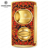Coupe-Cigare Portable 3 en 1, Ciseaux en Forme de V, Perforateur Cigarloong