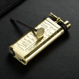 Briquet à Cigare avec Perceuse Intégrée, Motifs Bronze Antique Cigarloong