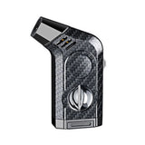 Allume-Cigare Coupe-Vent à Charge Directe, Flamme Unique Multifonctionnel 3 en 1, Porte-Cigare Diamant - Cigarium™