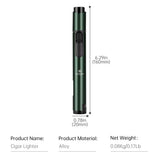 Ensemble Fumeur 3 Pièces : Humidor, Allume-Cigare, Coupe-Cigare Cigarloong