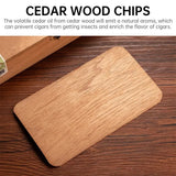 Copeaux de Bois de Cèdre Espagnol pour Humidor, 3 Tailles Cigarloong