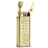 Briquet à Cigare avec Perceuse Intégrée, Motifs Bronze Antique Cigarloong