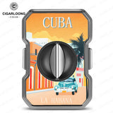 Coupe-Cigare Mini Portable de Voyage en Forme de V, Lame Tranchante en Acier Inoxydable, Modèle Exquis Cigarloong