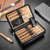 Boîte Cigares Haut de Gamme Cèdre Ensemble - Cigarium™