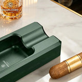 Cendrier à Cigares en Métal, Grand Diamètre, Multifonctionnel Cigarloong