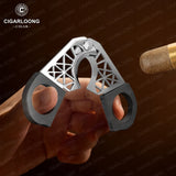 Ciseaux Cigares Coupe Lisse Inox - Cigarium™