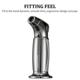 Briquet Allume-Cigare avec Poinçon Direct, Coupe-Vent, Multifonctionnel Cigarloong