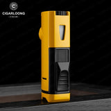 Briquet Coupe-Vent avec Porte-Cigare en Diamant Cigarloong