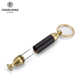 Perce-Cigare 2 en 1 en Acier Inoxydable Pointu, Aiguille, Poinçon Portable, Compact et Léger Cigarloong