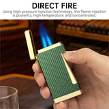 Coffret Cadeau Fumeur de Cigares 3 Pièces – Cendrier, Briquet, Ciseaux Cigarloong