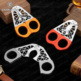 Ciseaux à Cigares Coupe-Ligatures Lisses en Acier Inoxydable, Portable, Nouveau Modèle Cigarloong