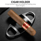 Coupe-Cigare Acier Inoxydable, Conception Multicolore, Lame Tranchante Cigarloong