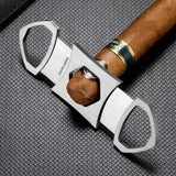 Coupe-Cigare en Alliage Portable, Corps Tranchant et Simple, Double Tranchant Cigarloong