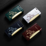 Briquet à Cigare Coupe-Vent, Flamme Unique, avec Perceuse à Cigare Cigarloong
