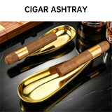 Cendrier à Cigares en Cuivre, Deux Tailles, Design Large, Aspect Exquis Cigarloong
