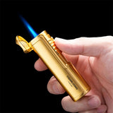 Ensemble d'Outils pour Cigares, Plateau avec Perforateur, Briquet Coupe-Vent Cigarloong