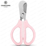 Ciseaux Coupe-Cigare Multicolore en Acier Inoxydable Cigarloong
