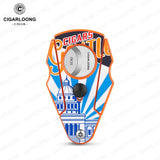 Coupe-Cigare Semi-Automatique en Forme d'Éventail, Acier Inoxydable Cigarloong