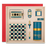 Ensemble d'Accessoires pour Fumeurs de Cigares, Coupe-Cigare de Bureau, Humidificateur, Briquets, Porte-Cendrier, 6 Pièces Cigarloong