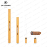 Aiguille de Poinçonnage à Cigares Multifonction 2 en 1, Fourchette Cachée, Outil de Voyage Cigarloong