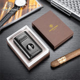 Briquet à Cigares Multifonctionnel 7 en 1, Coupe V et Plate, Aiguille Cigarloong