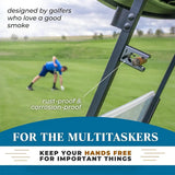 Porte-Cigare Style Golf avec Ciseaux à Cigares Intégrés Cigarloong