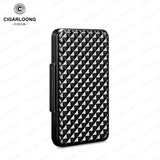 Boîte à Cigares Portable en Alliage d'Aluminium, Doublure Cèdre, Voyage d'Affaires Cigarloong
