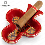 Cendrier à Cigares en Céramique, Base en Forme de Cœur Cigarloong